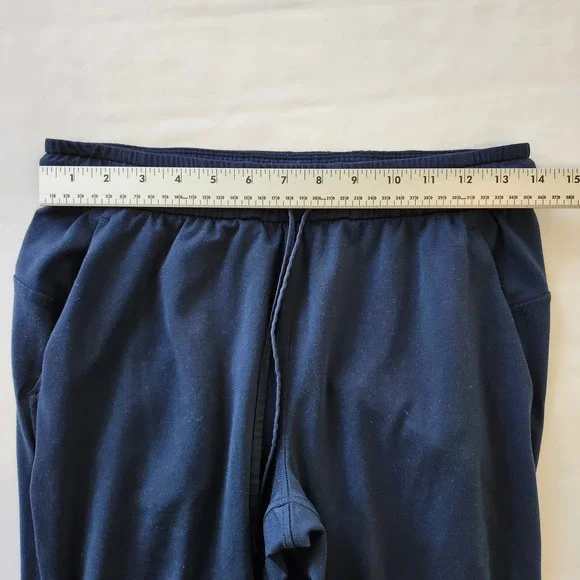 Lululemon Soft Jersey Jogger Pants Navy Blue Mid Rise Women's Size 6 LW5GCMS - Picture 6 of 8
